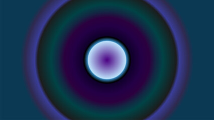 Abstract background with smooth gradient of teal purple and blue
