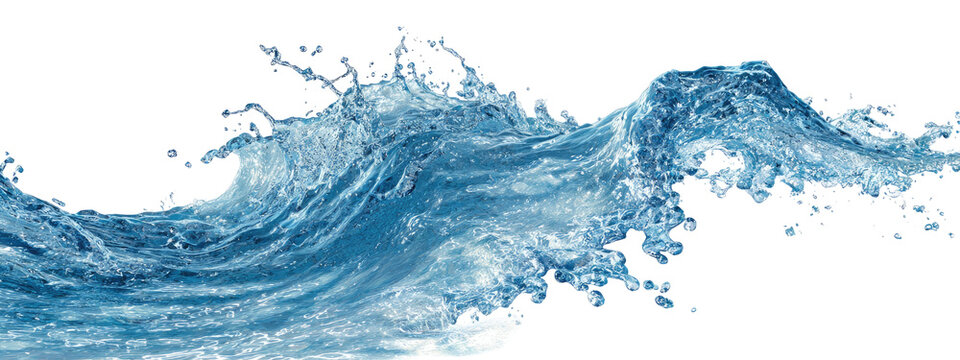 Dynamic water splash