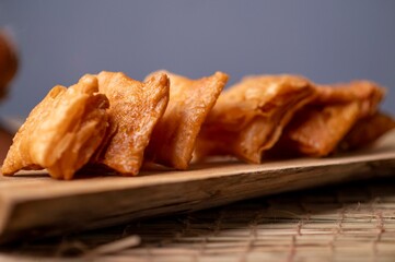 Khaja is a famous sweet from Bihar made with layered refined flour, ghee, and sugar syrup. Crispy, flaky, and golden, it’s often enjoyed during festivals and celebrations like Chhath Puja.