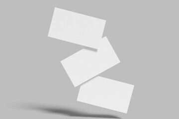 A4 blank mock up business card	