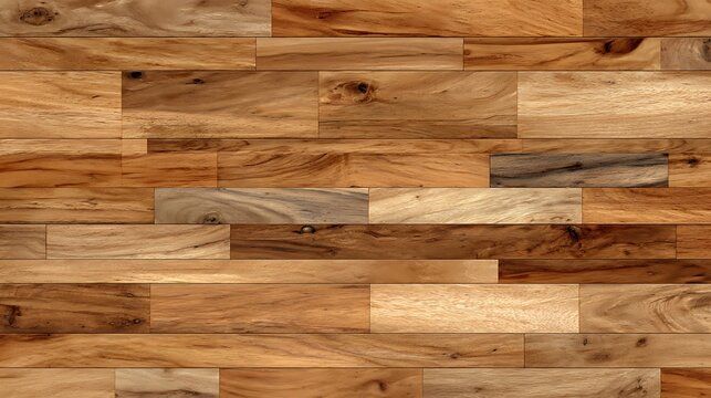 Nice photo of wooden parquet flooring texture background with natural wood grain pattern.