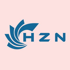 HZN letter design. HZN letter technology logo design. HZN Monogram logo design for an entrepreneur and business.