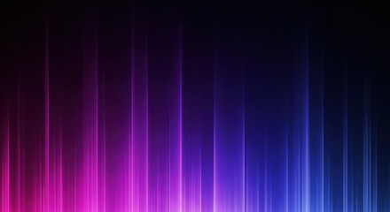 Abstract gradient light beams with geometric patterns in dark ambiance