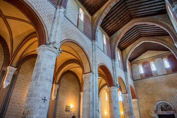 Fototapeta premium The Cathedral Basilica of Santa Maria Annunziata is the principal place of Catholic worship in Anagni, the episcopal seat of the Diocese of Anagni-Alatri; it has the dignity of a minor basilica.