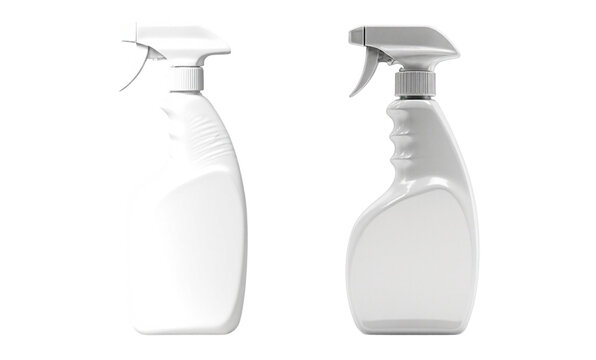 spray bottle isolated on white - Powered by Adobe