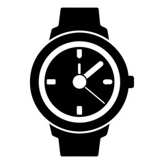 vector illustration of a watch