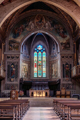 The Cathedral of Saints Mariano and Giacomo is the mother church of the Diocese of Gubbio. It is dedicated to Saints Mariano and Giacomo, martyrs of Lambaesi in Numidia.