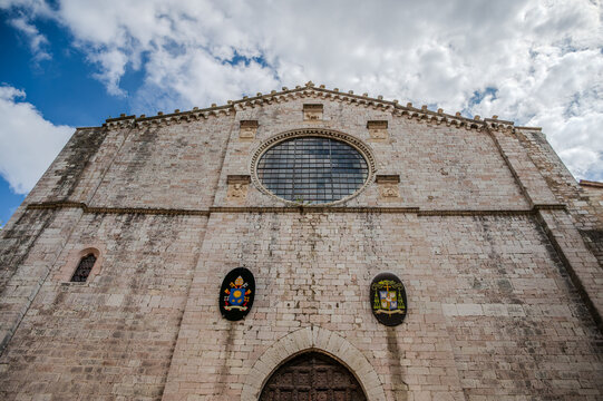The Cathedral of Saints Mariano and Giacomo is the mother church of the Diocese of Gubbio. It is dedicated to Saints Mariano and Giacomo, martyrs of Lambaesi in Numidia.