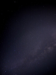 Mazagón, Huelva, Spain - August 12, 2025. Milky Way and Perseid Meteor Shower over Mazagón