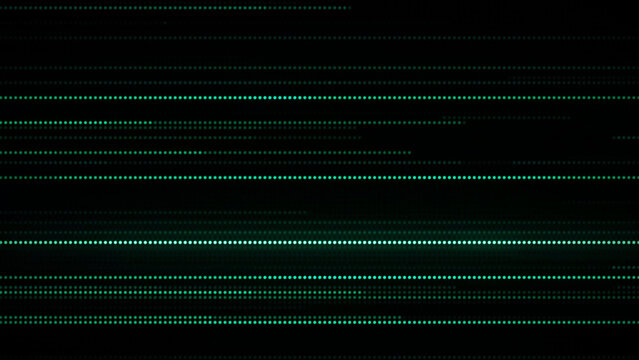 Green glowing digital lines background 4k technology backdrop 