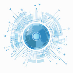 Fototapeta premium abstract music background