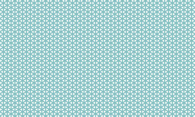 Abstract geometric mint blue seamless pattern background. Vector geometric pattern.