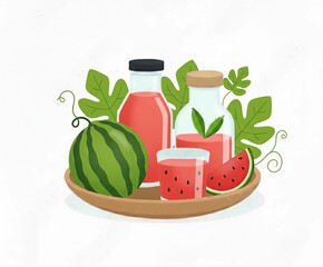 olive oil and vegetables