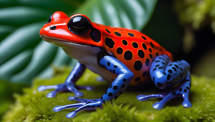 red eyed tree frog