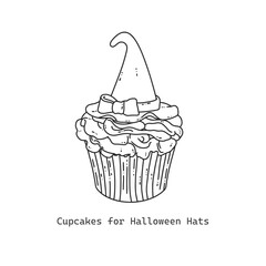 Cupcakewitch hat halloween
