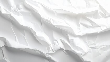 Obraz premium Crumpled Paper Poster Photo Effect Mockup,Crumpled Paper texture overlay effec