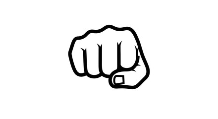 Fist Icon &ndash; Power Strength Resistance Symbol