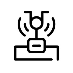 Bio Sensor Icon Set – Biology, Health, Medical, Technology, Science, Laboratory, Research