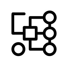 Ledger Cluster Icon Set – Finance, Digital, Cryptocurrency, Security, Banking, Network, Technology