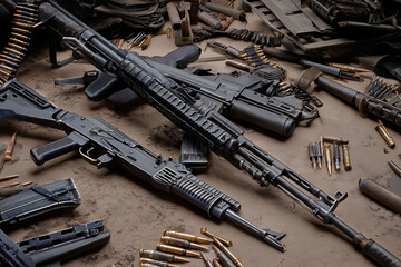 old military rifle