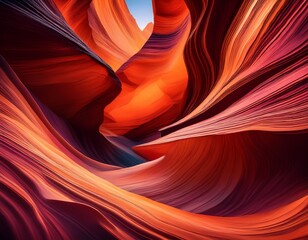 dramatic antelope canyon sandstone curves abstract art