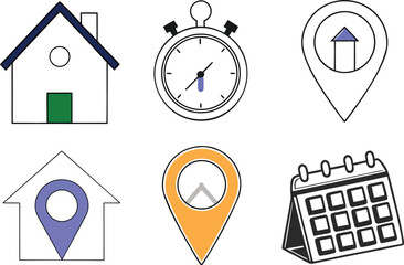 Out line design vector illustration