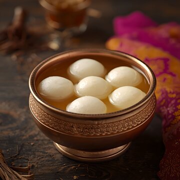 Rasagulla, Indian Dessert