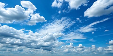 blue sky with clouds