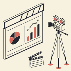 Film production analysis data graphic