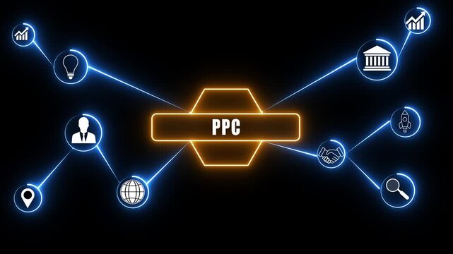 Employee pep help to get the best human resources. Business concept. neon animation 