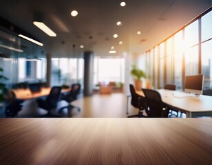 modern office blur background with bokeh perfect for virtual meeting backgrounds presentations and overlays