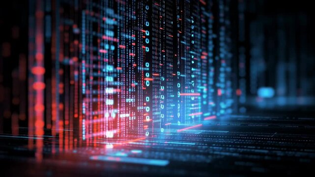 Illuminated Matrix Code with Holographic Overlay and Soft Lighting Effects in a Digital Environment