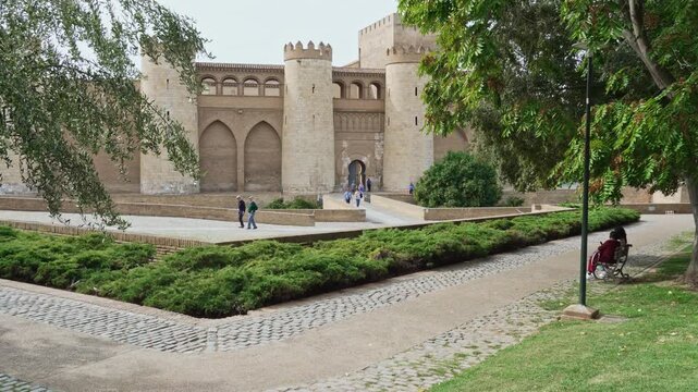 Aljaferia Palace, Zaragoza, Aragon, Spain