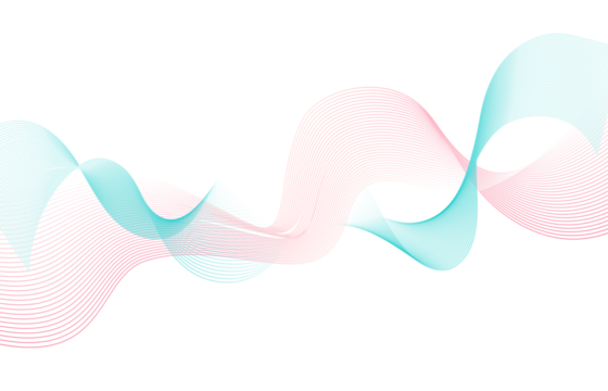 Abstract flowing lines wave pattern background design - Powered by Adobe