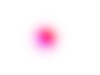 Pink Glowing Circle with Soft Light Gradient Isolated PNG Transparent