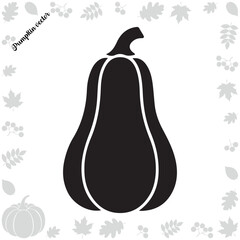 vector illustration of a pumpkin