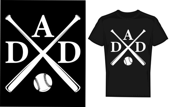 Funny par tee dad softball quote design for parties and matching apparel featuring a distinctive silhouette style