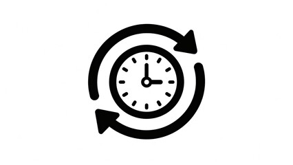 Clock witharrows