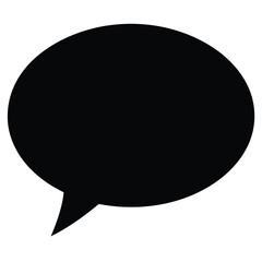 speech bubble vector icon