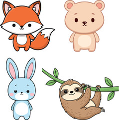 Cute Baby Animals Collection