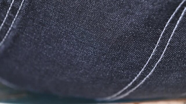 Crushing a walnut under the thigh