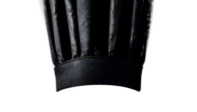 Professional chef's hat isolated on white, representing culinary expertise and restaurant quality, perfect for food and hospitality branding