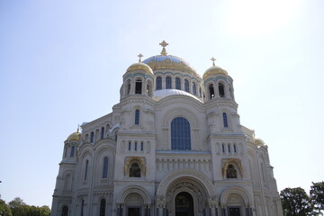 St. Nicholas Naval Cathedral (also known as the Stavropol Naval Cathedral of St. Nicholas the Wonderworker) is an Orthodox church in Kronstadt