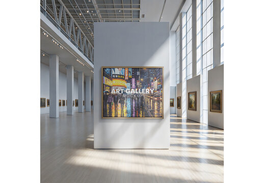Art Gallery Mockup 97