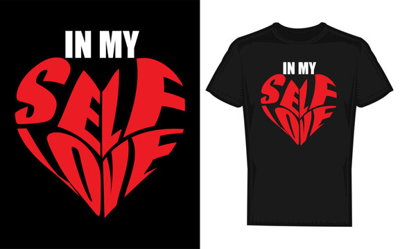 A vibrant heart shape filled with diverse colors and a sense of self love presented in a striking silhouette style - Powered by Adobe