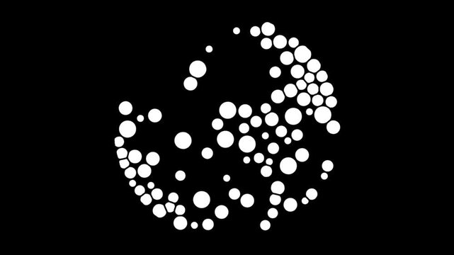 Circle of Circles - Petri Dish of Dynamic Vector Cells Animated