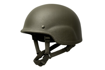 Fototapeta premium Military helmet providing protection during combat and war