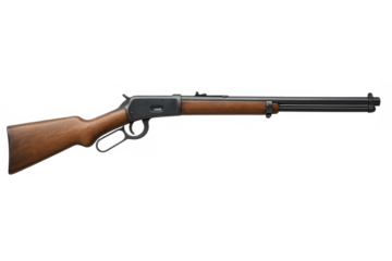 Vintage lever action rifle representing classic western firearm