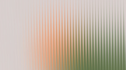 An abstract background with a vertical corrugated texture and a soft gradient of beige, orange, and green.