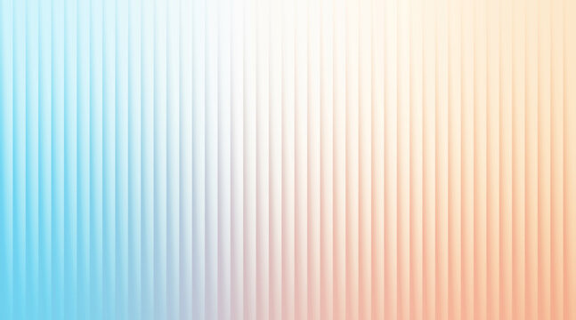 A soft, vertical ribbed gradient transitioning from cool blue to warm peach, creating a serene and abstract background.